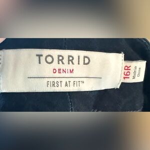 Torrid Denim size 16R